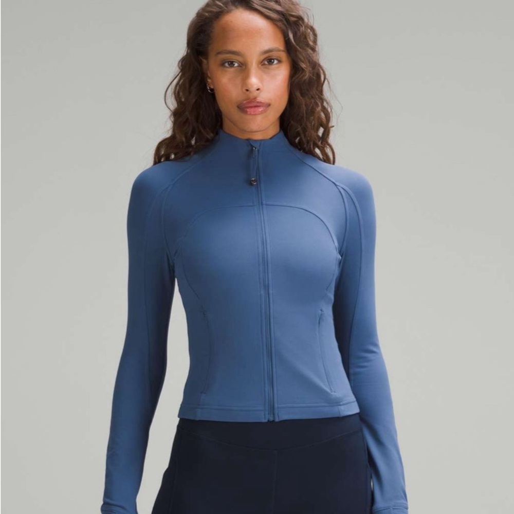 Lululemon Cropped Define Nulu Jacket - Pitch Blue